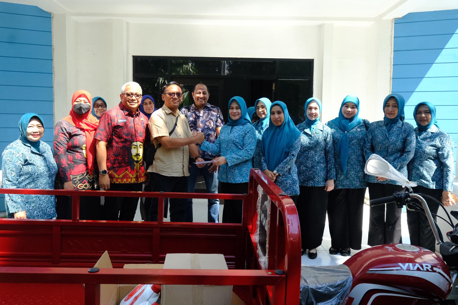 TP PKK Gowa akan Maksimalkan Pengelolaan Sampah di Somba Opu