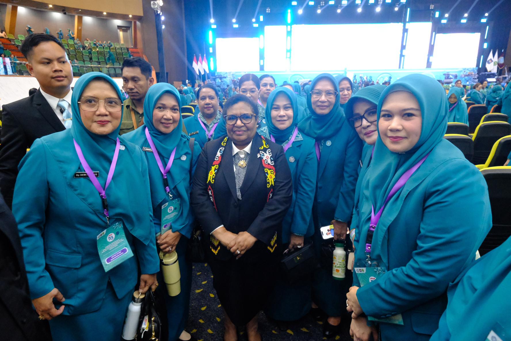 Rakernas X PKK 2025: Andi Tenri Indah Tegaskan Komitmen Gowa Jalankan Arahan Pusat