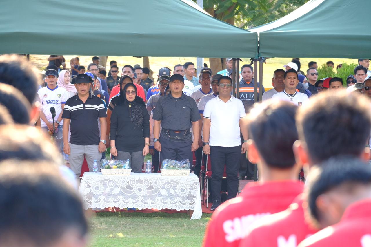Buka Bupati Gowa Cup I U-20, Husniah : Proses Hadirkan Atlet Handal