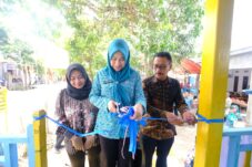 Ketua TP PKK Gowa Resmikan Posyandu Siklus Hidup di Desa Bontosunggu