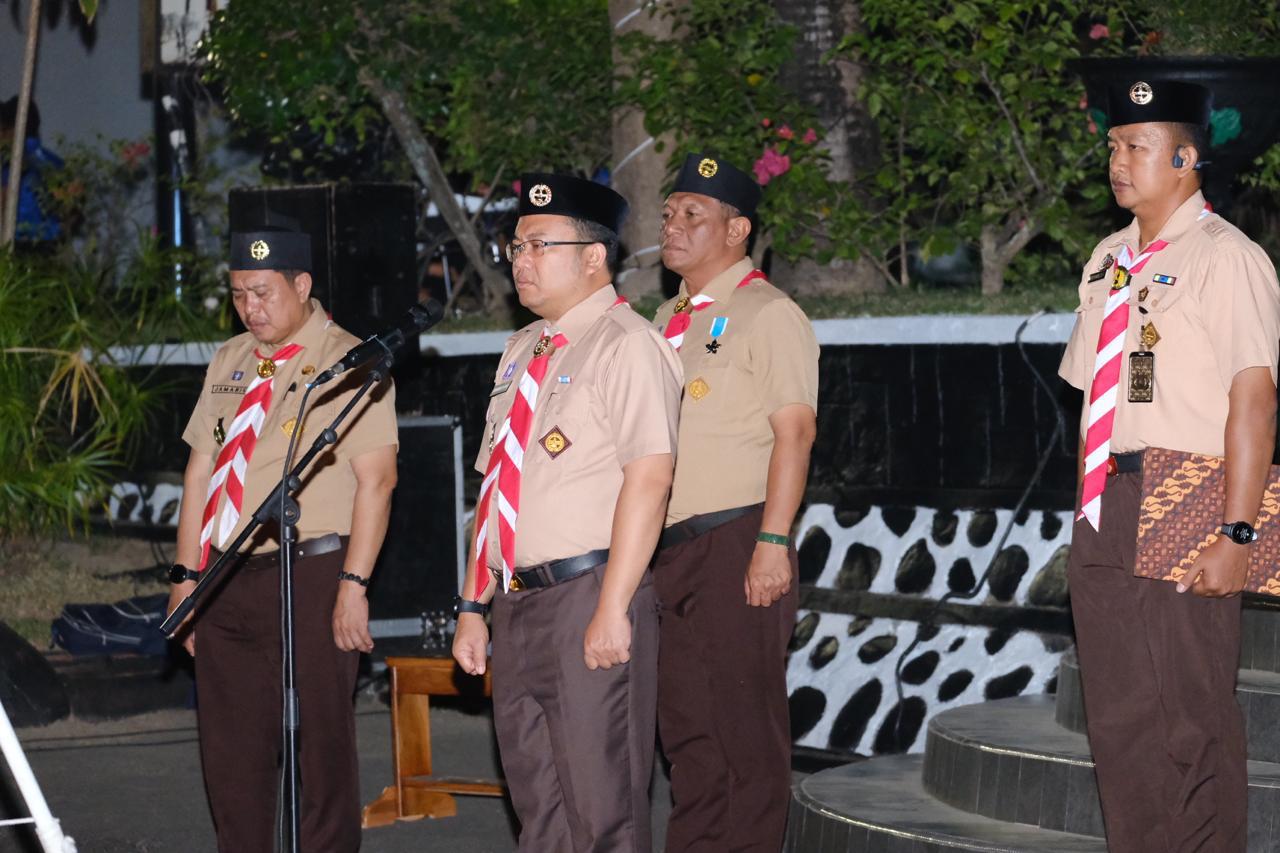 Pramuka Gowa Teguhkan Komitmen Tri Satya pada Peringatan Hari Jadi ke-64