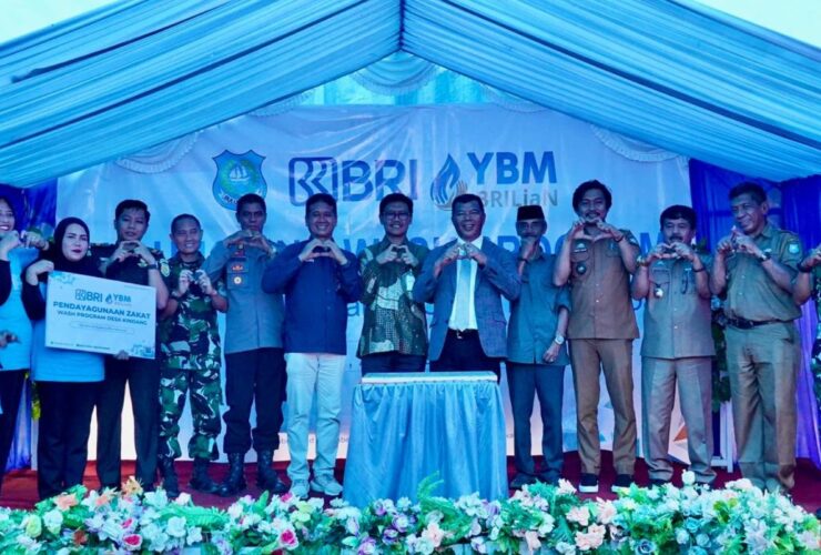 Bupati Andi Utta Luncurkan Program WASH di Desa Kindang, Hasil Zakat Karyawan BRI