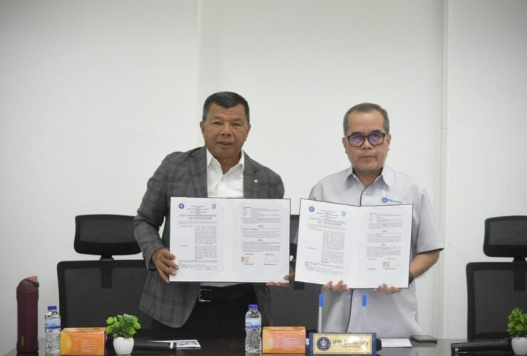 Dorong Inovasi Pertanian dan Riset Kelautan, Bupati Andi Utta Teken Kerjasama IPB University