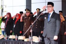 Wabup Edy Manaf Pimpin Upacara Peringatan Hari Pahlawan