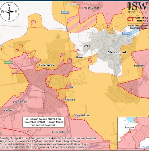 Pertempuran Pokrovsk Berakhir: Rusia Umumkan Kendali Penuh, Ukraina Kehilangan “Gerbang Barat Donbass”