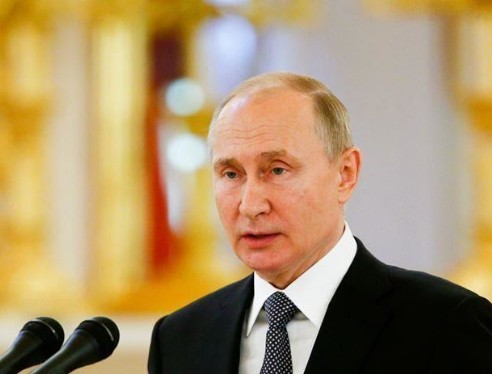 Presiden Rusia Vladimir Putin
